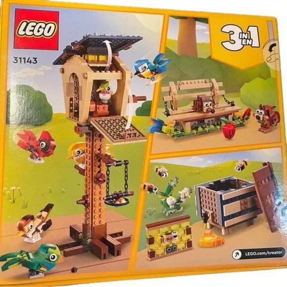 Lego Creator Set 31143 Birdhouse Spring Birds House 476 PCs New Easter gift - Picture 5 of 9